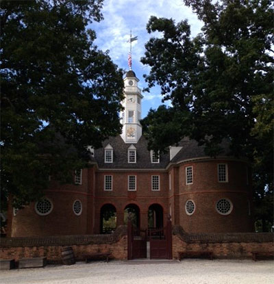 the Capitol at Colonial Williamsburg